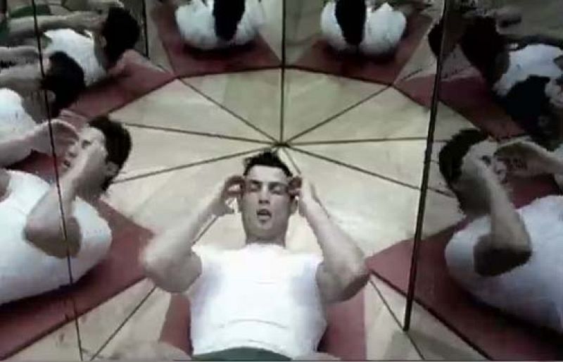 Ronaldo en el espejo