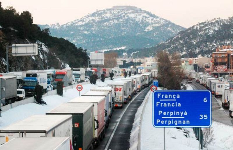 Cataluña sufrió la peor nevada desde 1962