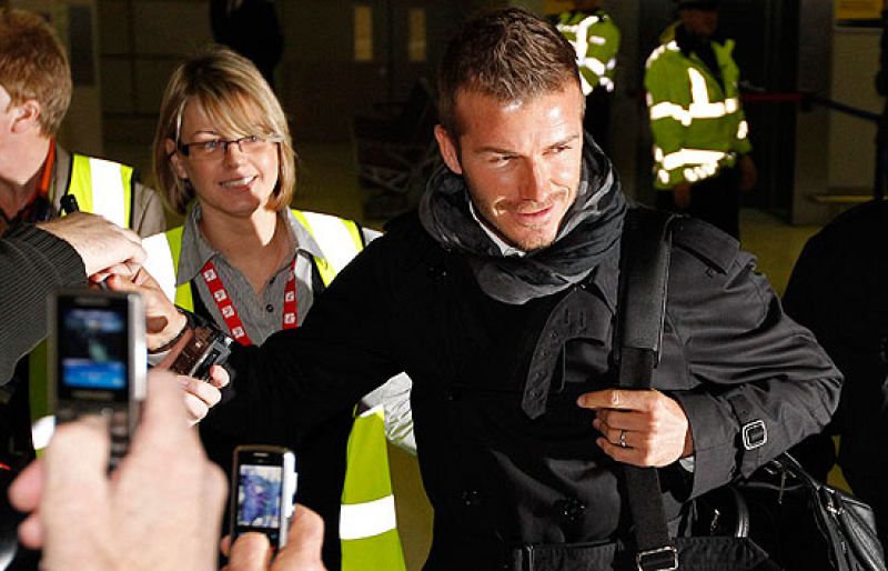 Beckham vuelve a Manchester