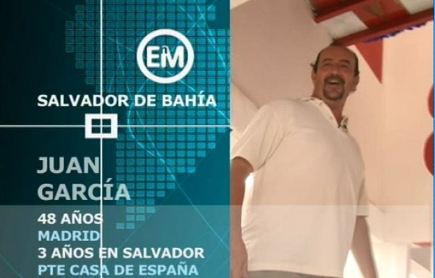 Españoles en el mundo - Salvador de Bahía - Juan Carlos