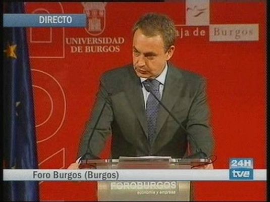  - Zapatero clausura el Foro de Burgos