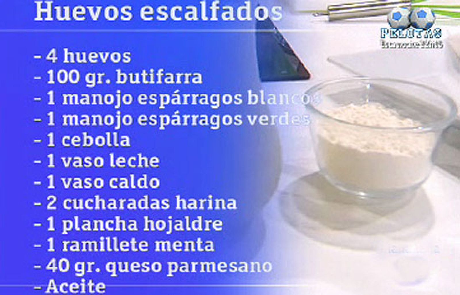 Saber cocinar - Huevos escalfados con hojaldre a la catalana - RTVE Cocina | Ver