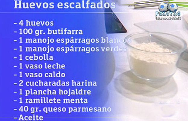 RTVE Cocina - Huevos escalfados con hojaldre