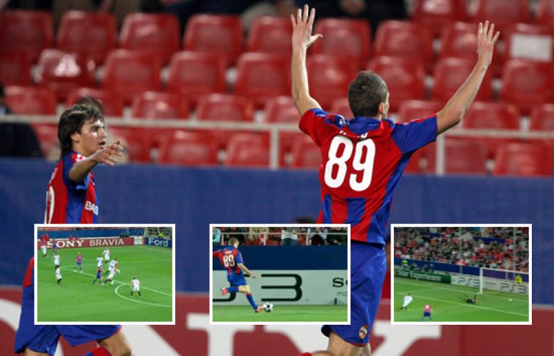 Necid asusta al Sevilla (0-1) - Champions League | Ver