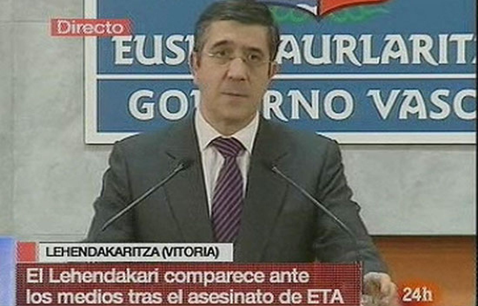 Patxi López: "Cualquier persona asesinada por ETA es uno de los nuestros" | Ver