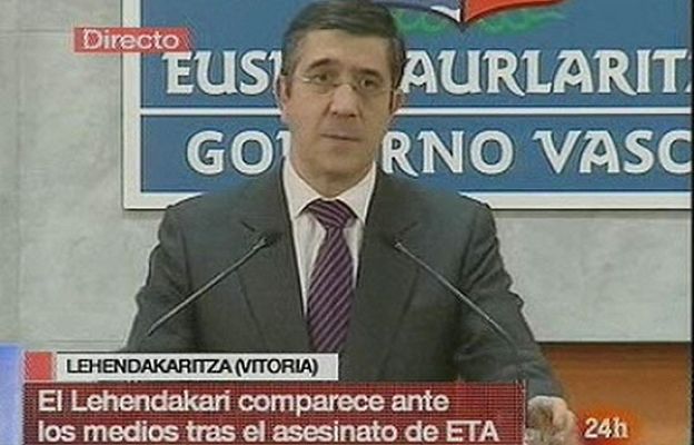  - López condena el asesinato de ETA