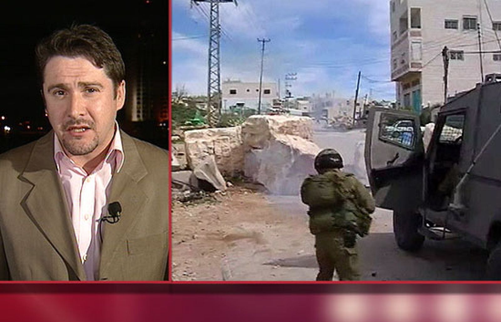 Noche 24 - Nuevo día de enfrentamientos entre jóvenes palestinos y policías israelíes - La noche en 24h | Ver