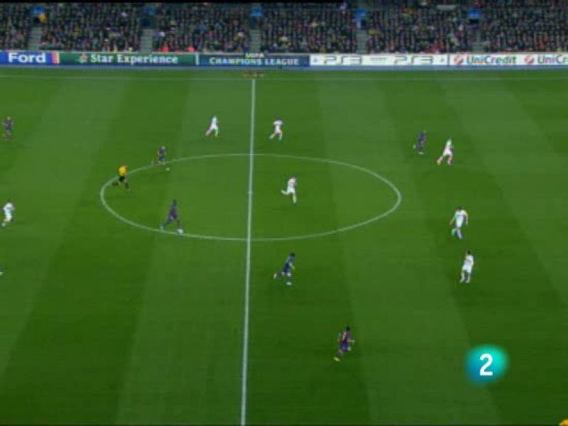 ¡Sí, sí, sí... Nos vamos a Madrid! cantaba el Nou Camp durante el partido de octavos ante el Stuttgart.