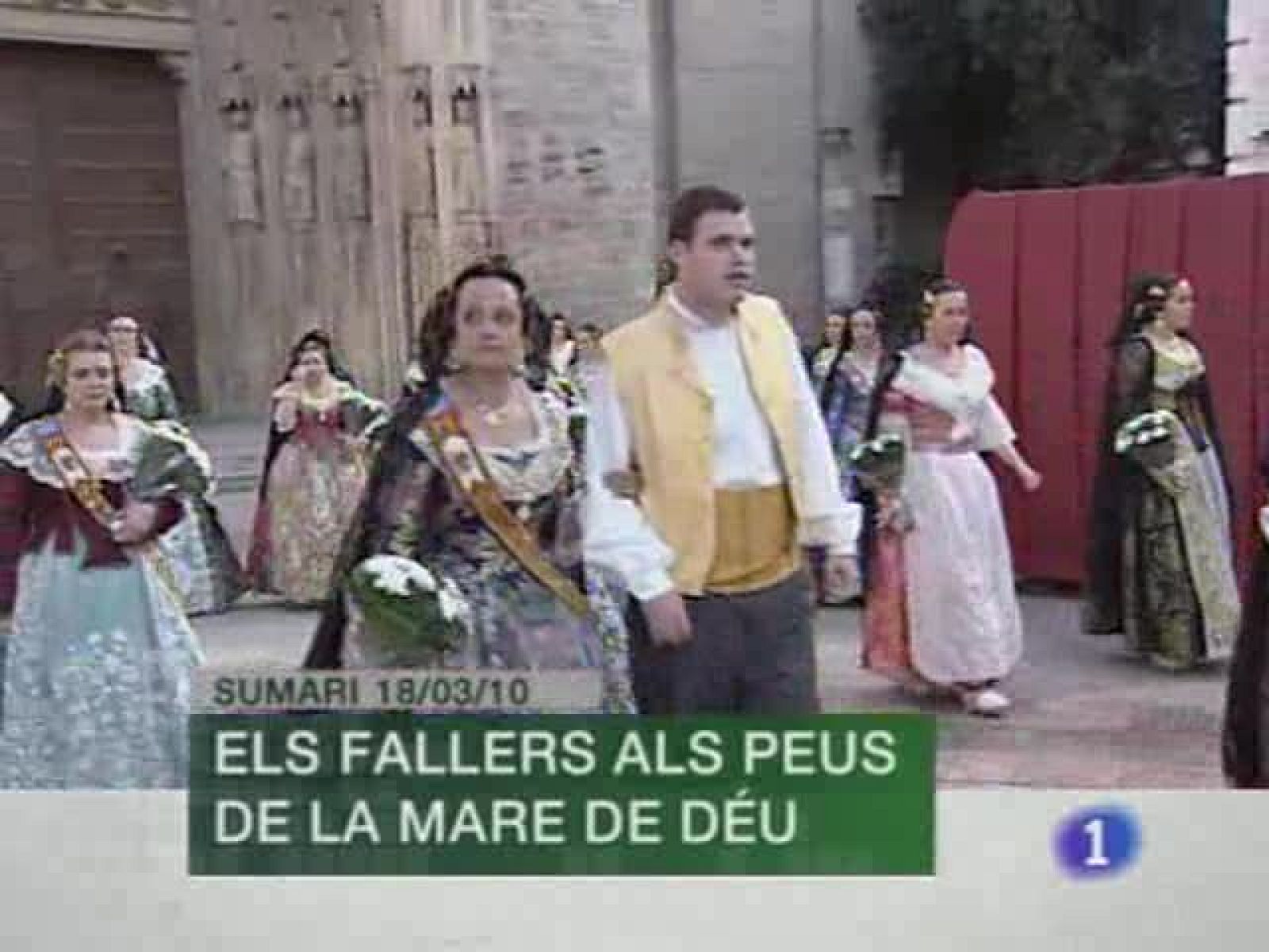 L'Informatiu. Informativo Territorial de la C.Valenciana (18/03/10)