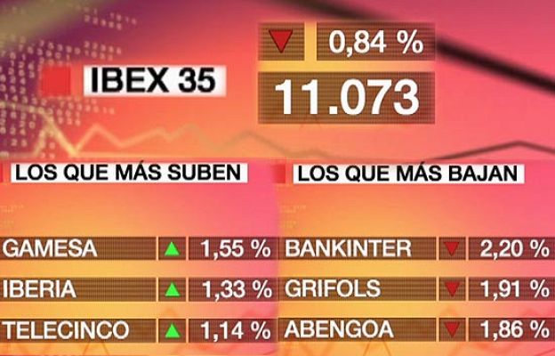  - El Ibex-35 pierde un 0,84%
