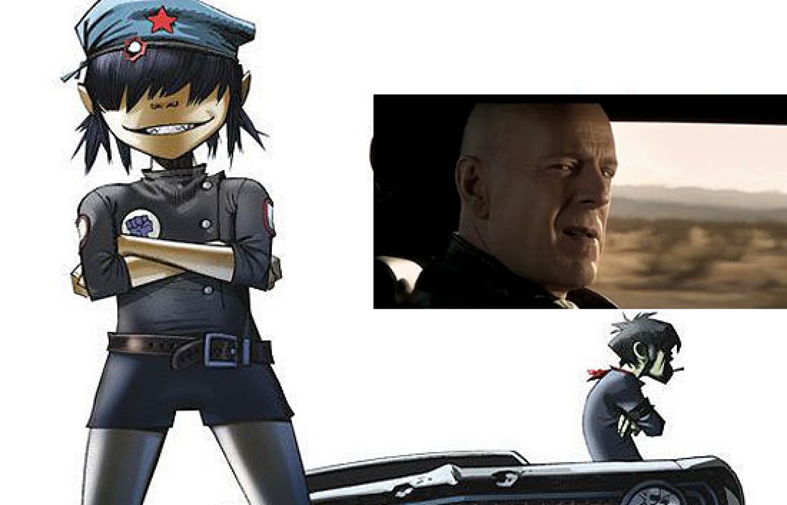 Gorillaz vs. Bruce Willis | Ver