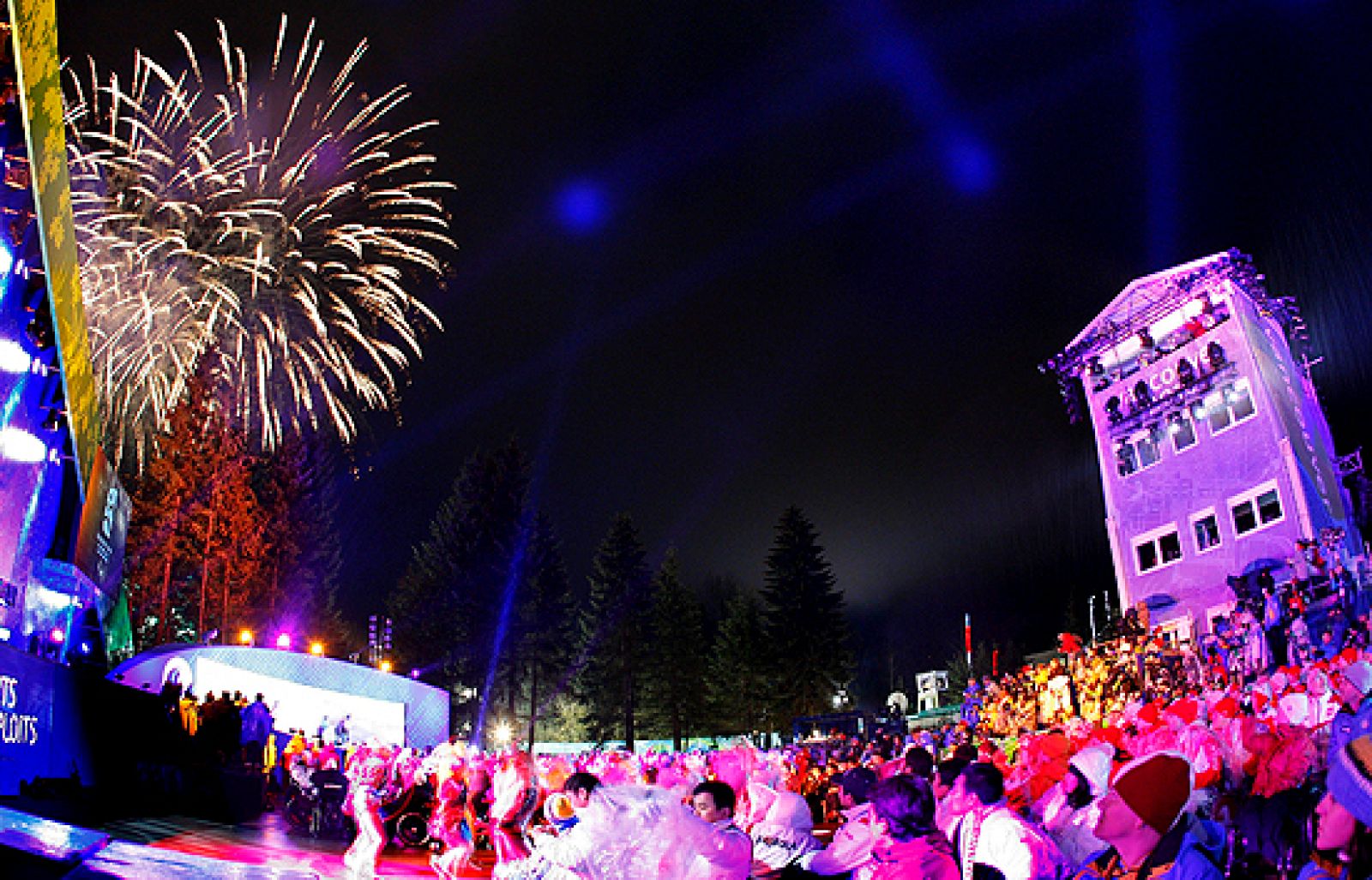 Ceremonia de clausura de los X Juegos Paralímpicos de Vancouver 2010.