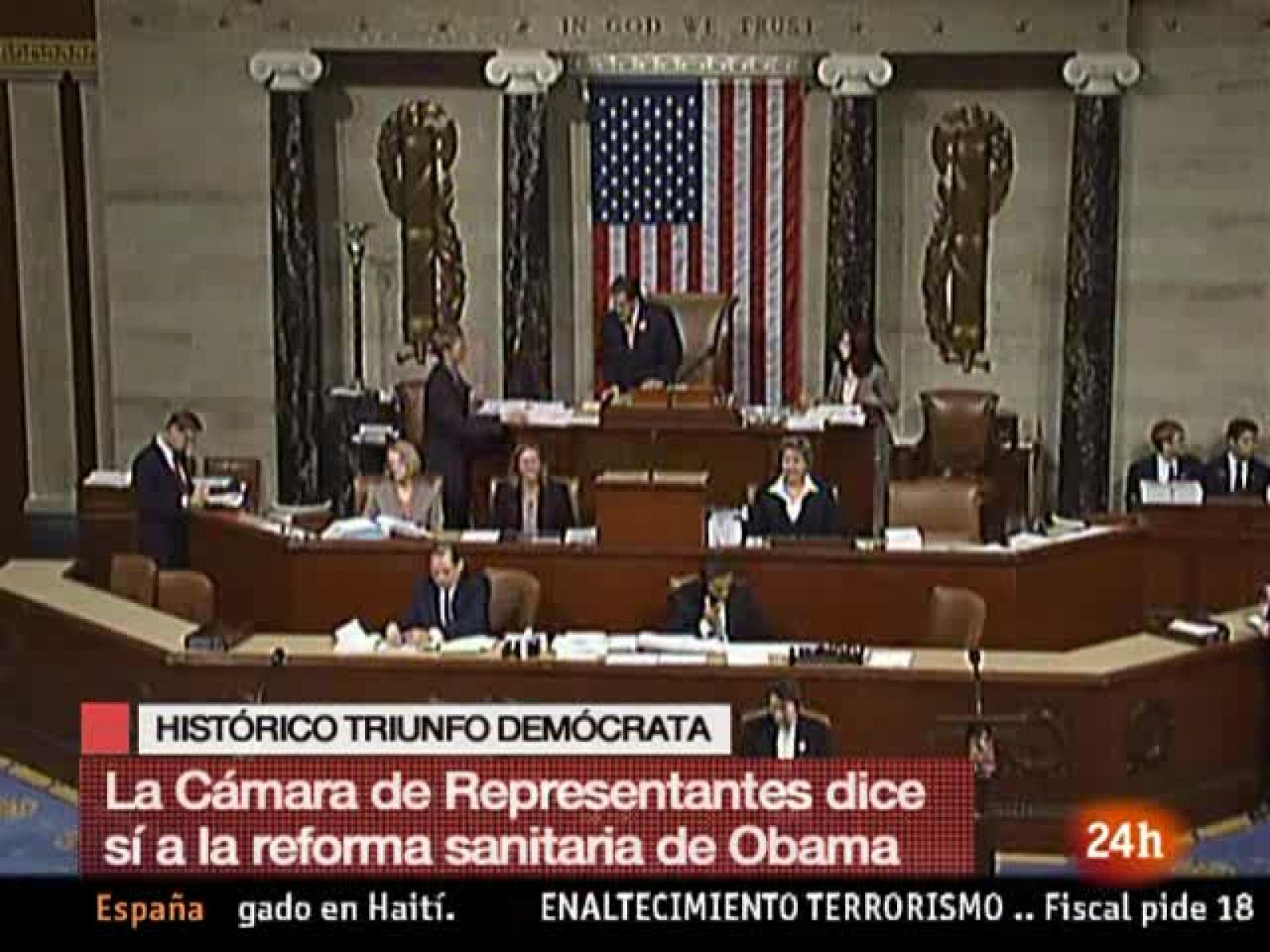 Telediario Internacional (22/03/10) - Telediario Internacional | Ver