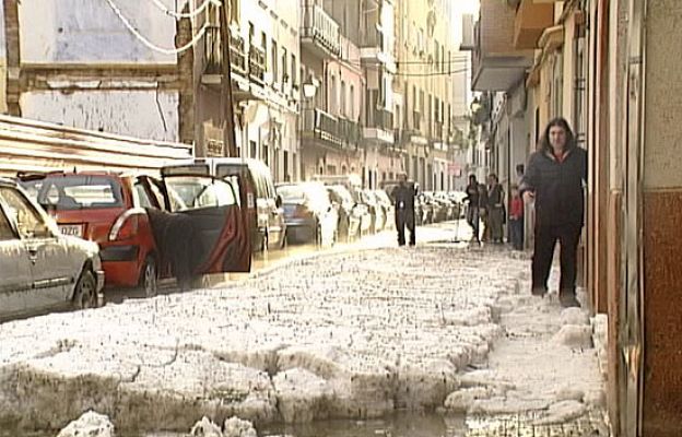  - Inusual y sorprendente granizada