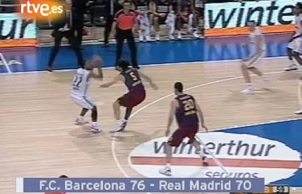 Baloncesto en RTVE - El Barça eliminó al Madrid en 2006