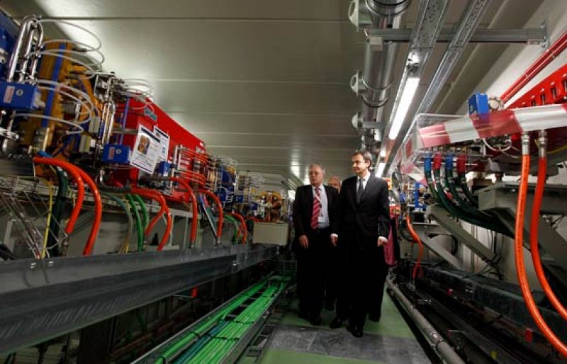 Zapatero y Montilla inauguran en Barcelona el sincrotrón Alba