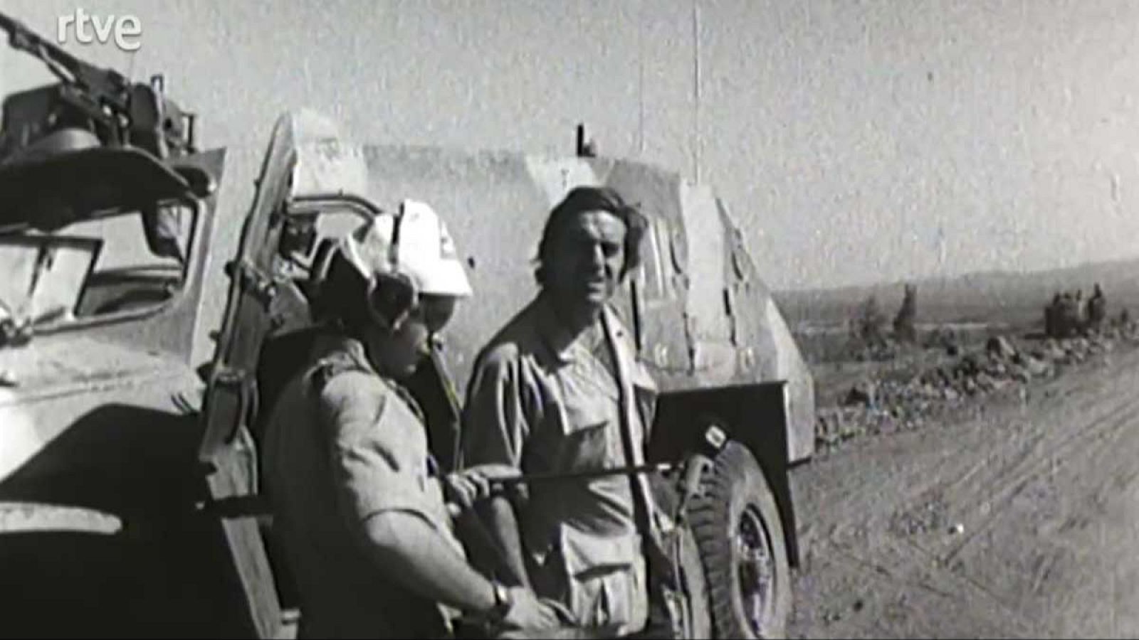 Datos para un informe - Miguel de la Quadra-Salcedo en la guerra del Yom Kippur (1973) - Fue noticia en el Archivo de RTVE | Ver