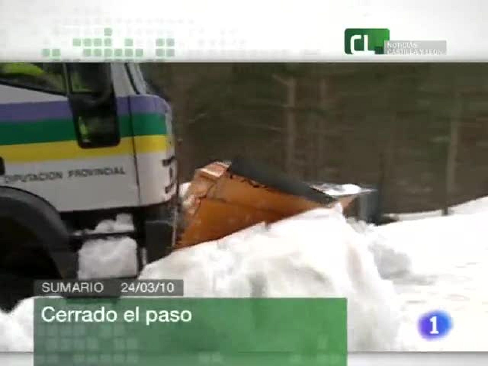 Noticias Castilla y León. Informativo Territorial de Castilla y León. (24/03/10)