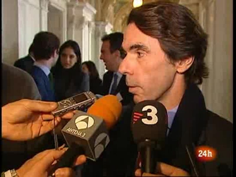José María Aznar defiende las declaraciones de Jaime Mayor Oreja | Ver