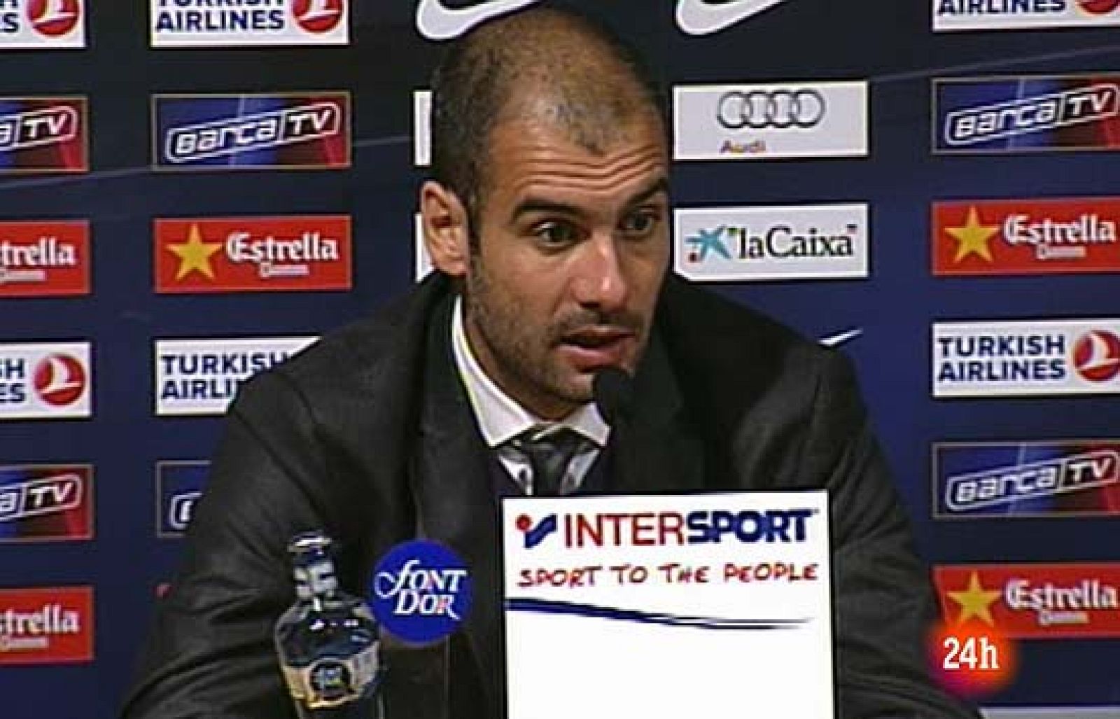 Guardiola: '71 puntos es una puta barbaridad' | Ver