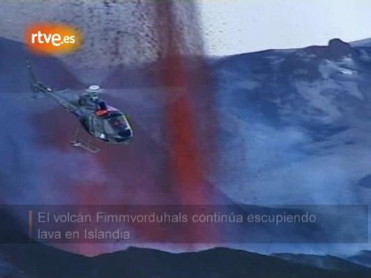 Ciencia y tecnología en Rtve.es - Un espectáculo de lava y hielo