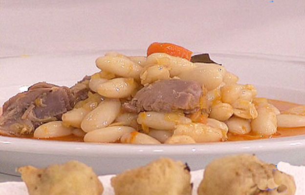 RTVE Cocina - Judías con alcachofas