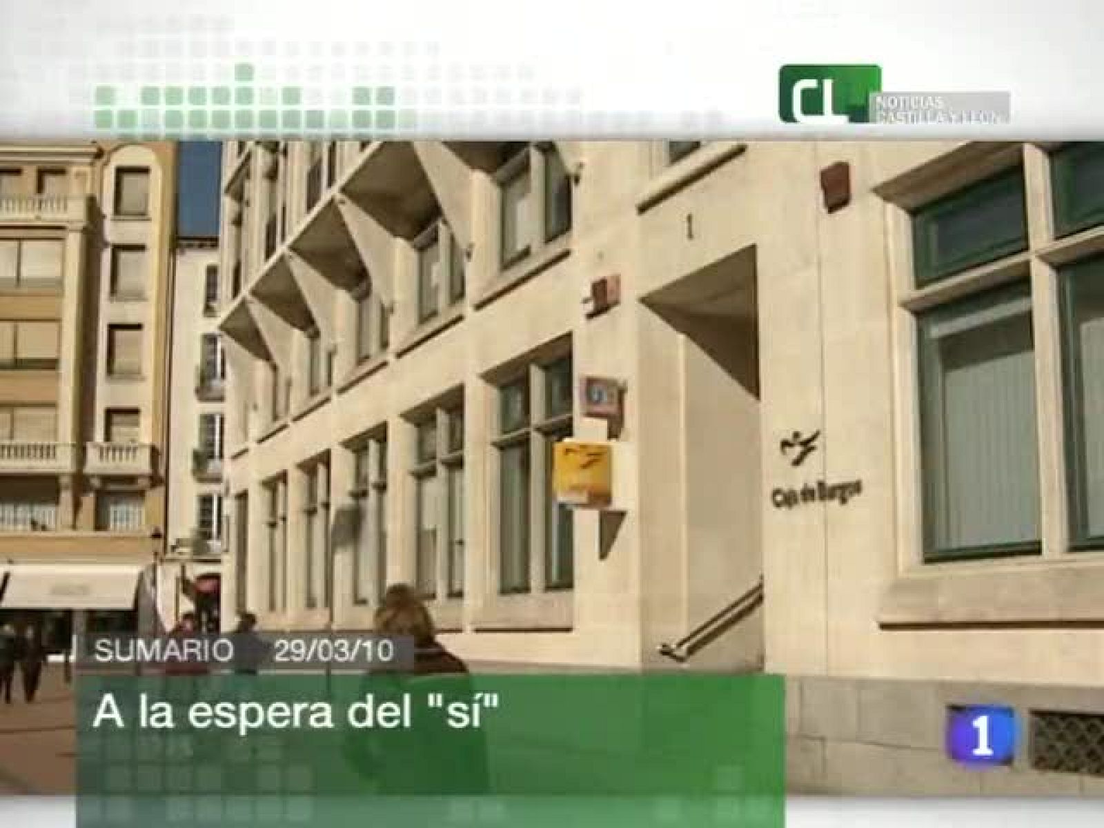 Noticias Castilla y León. Informativo Territorial de Castilla y León. (29/03/10)