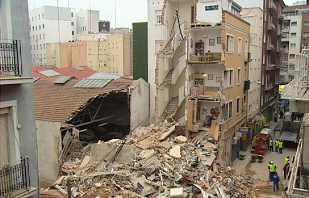 Reporteros del Telediario - Desalojados por lluvías en Andalucí