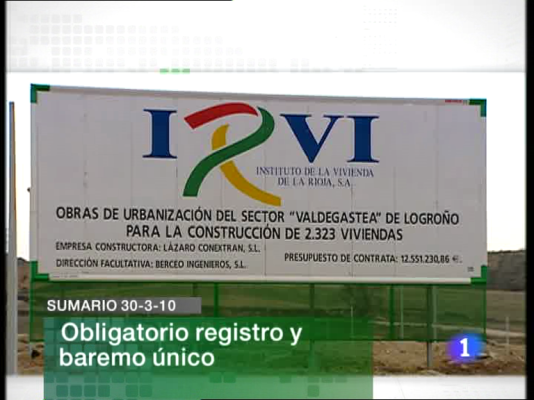 Informativo Telerioja - Informativo Telerioja - 30/03/10