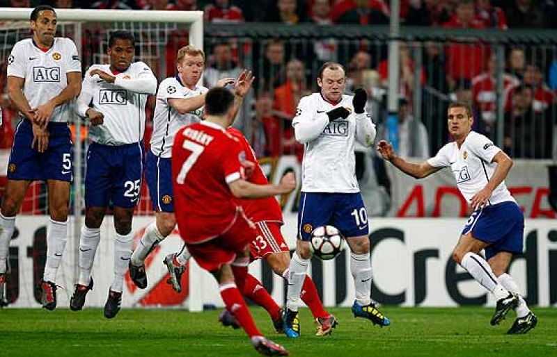 Ribéry empata con suerte (1-1)