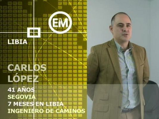 Españoles en el mundo - Libia - Carlos