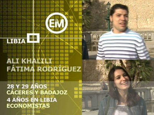 Españoles en el mundo - Libia - Fátima y Ali