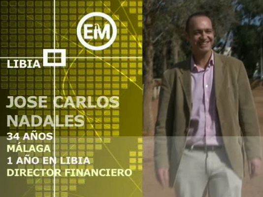 Españoles en el mundo - Libia - José Carlos