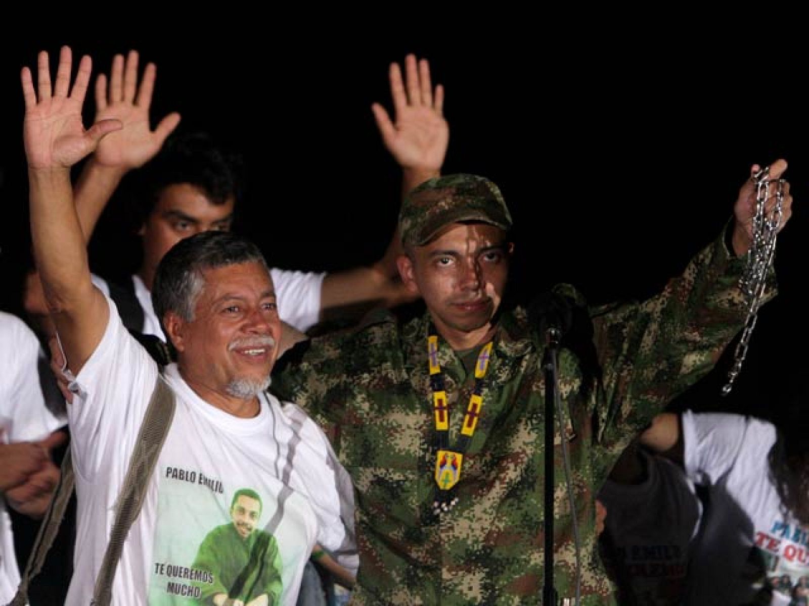 El colombiano Emilio Moncayo en libertad tras doce años secuestrado por las FARC | Ver