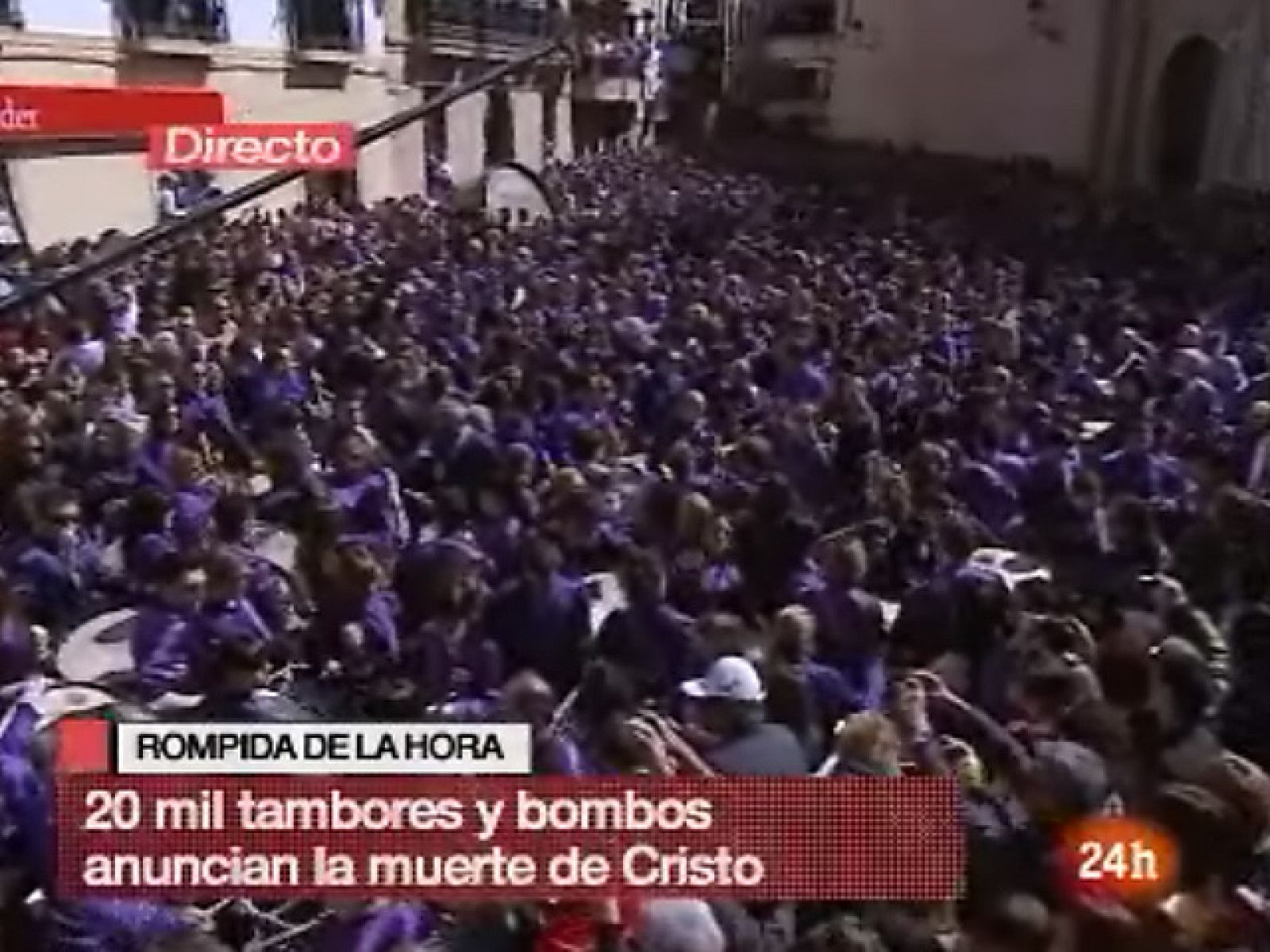 Calanda "rompe la hora"