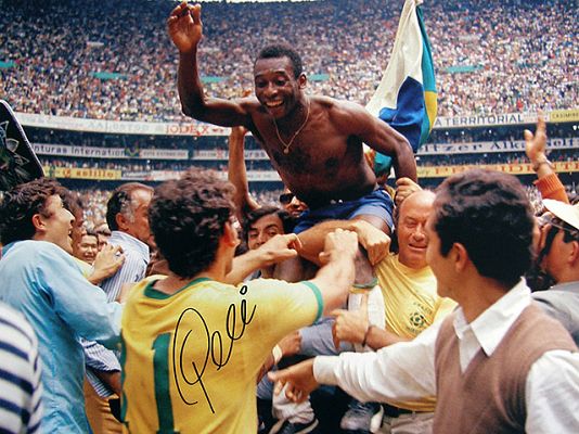 Deportes en el Archivo de RTVE - Edson pasó a llamarse O'Rei Pelé