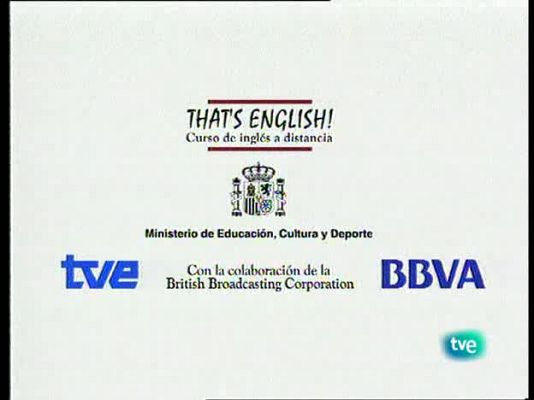 That's English - Módulo 3 - Unidad 1 - Programa 1