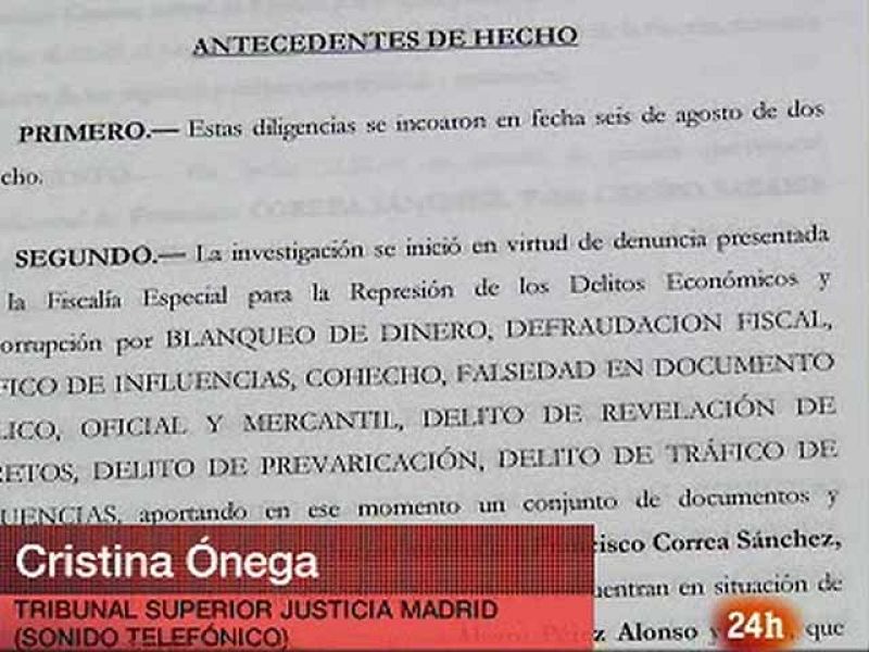 El sumario de Gürtel no se conocerá hasta mañana | Ver