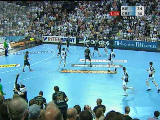  - Tangana entre los jugadores del Ciudad Real y el Kiel