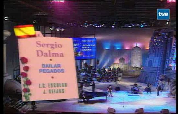 Eurovisión - Actuación de Sergio Dalma en 1991