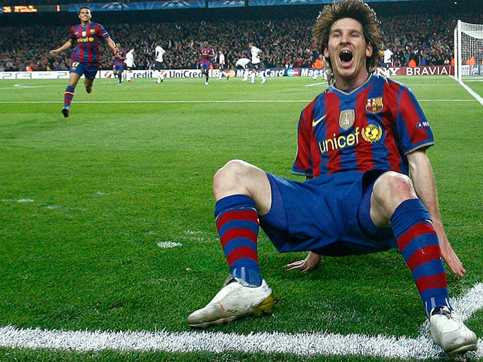 Messi marca el tercero (3-1) - Champions League | Ver