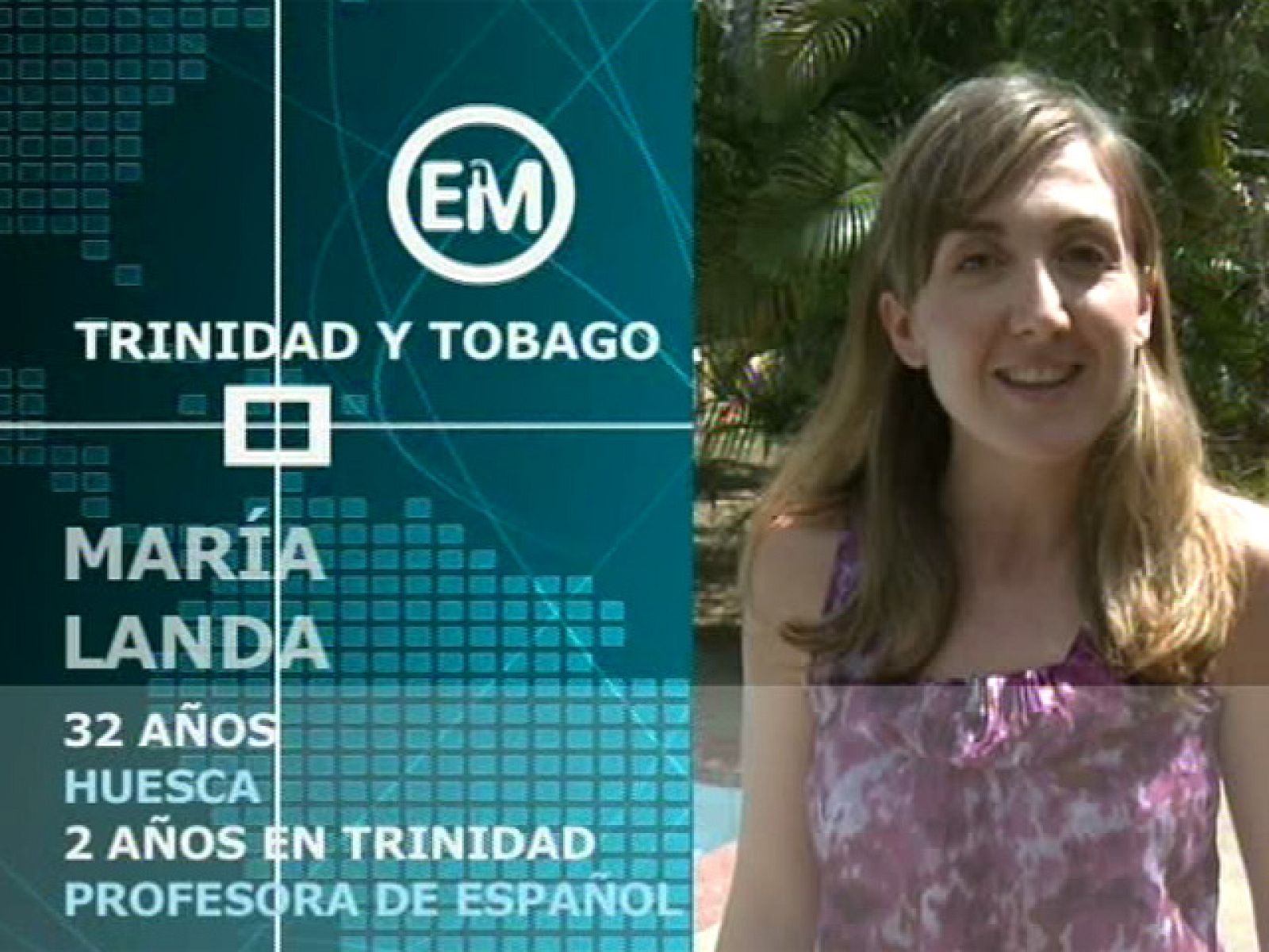 Españoles en el mundo - Trinidad y Tobago - María | Ver