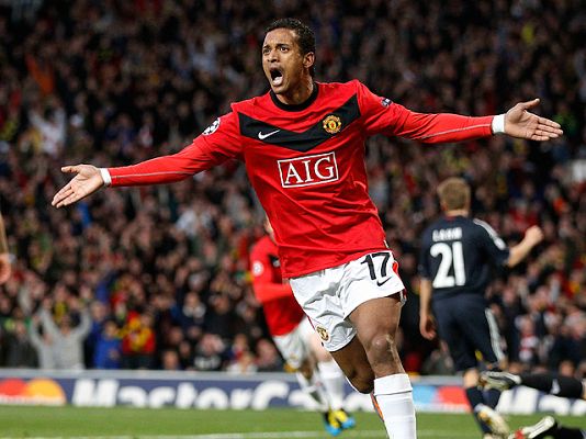 Champions League - Gol de Nani (3-0)