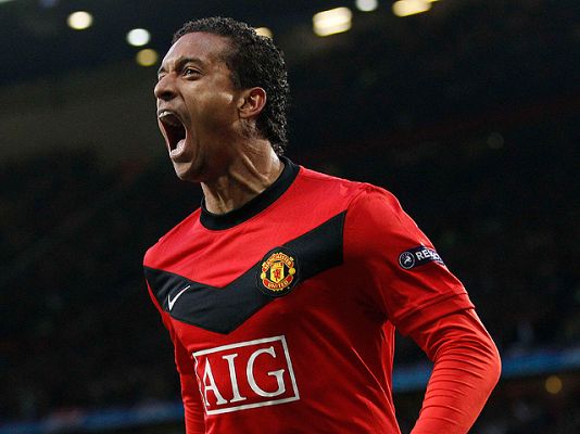 Champions League - Gol de Nani (2-0)