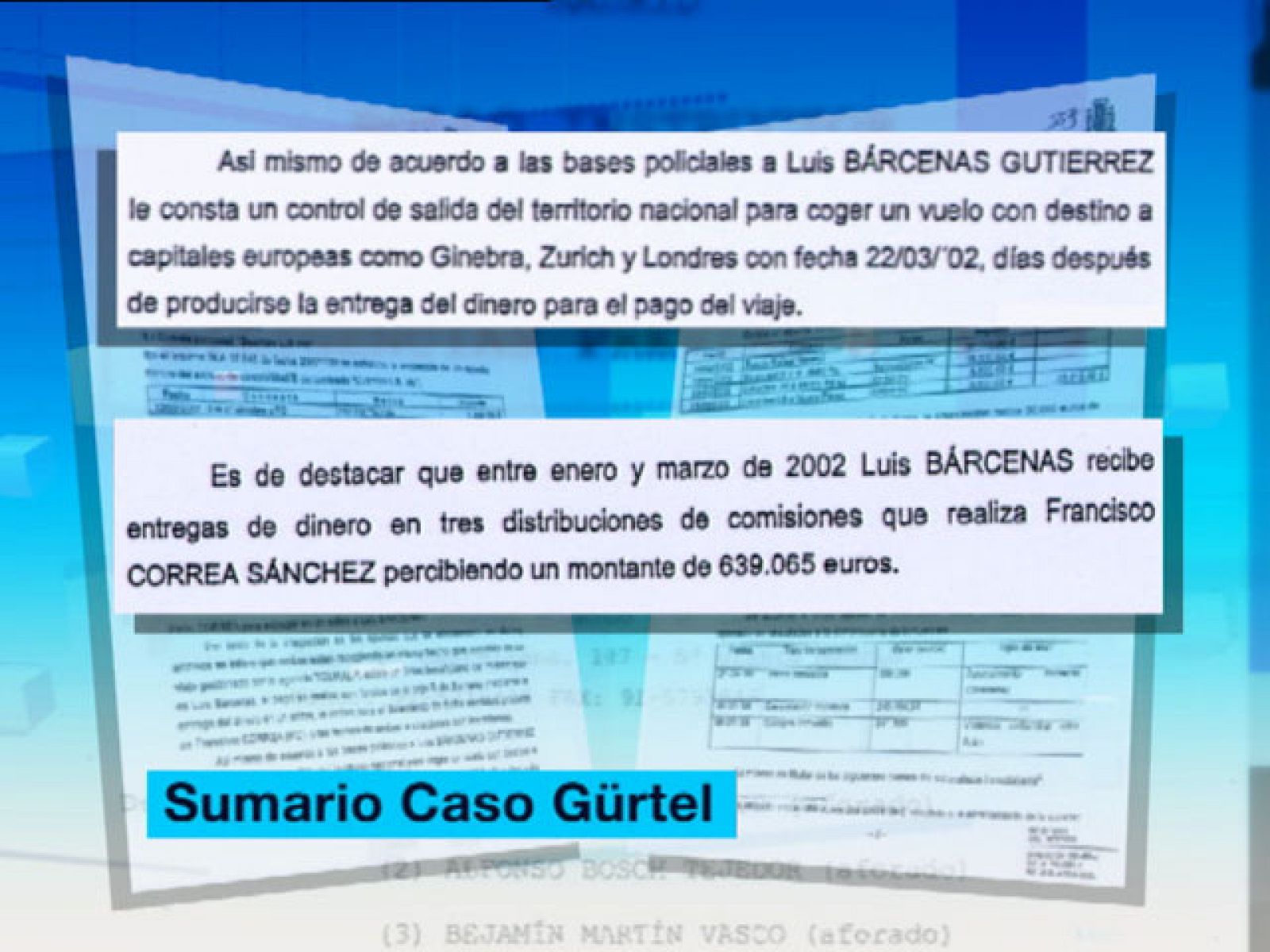 Siguen conociéndose nuevos datos incluidos en los 50 mil folios del sumario del caso Gürtel | Ver