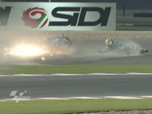  - Primera caída de Bautista en MotoGP