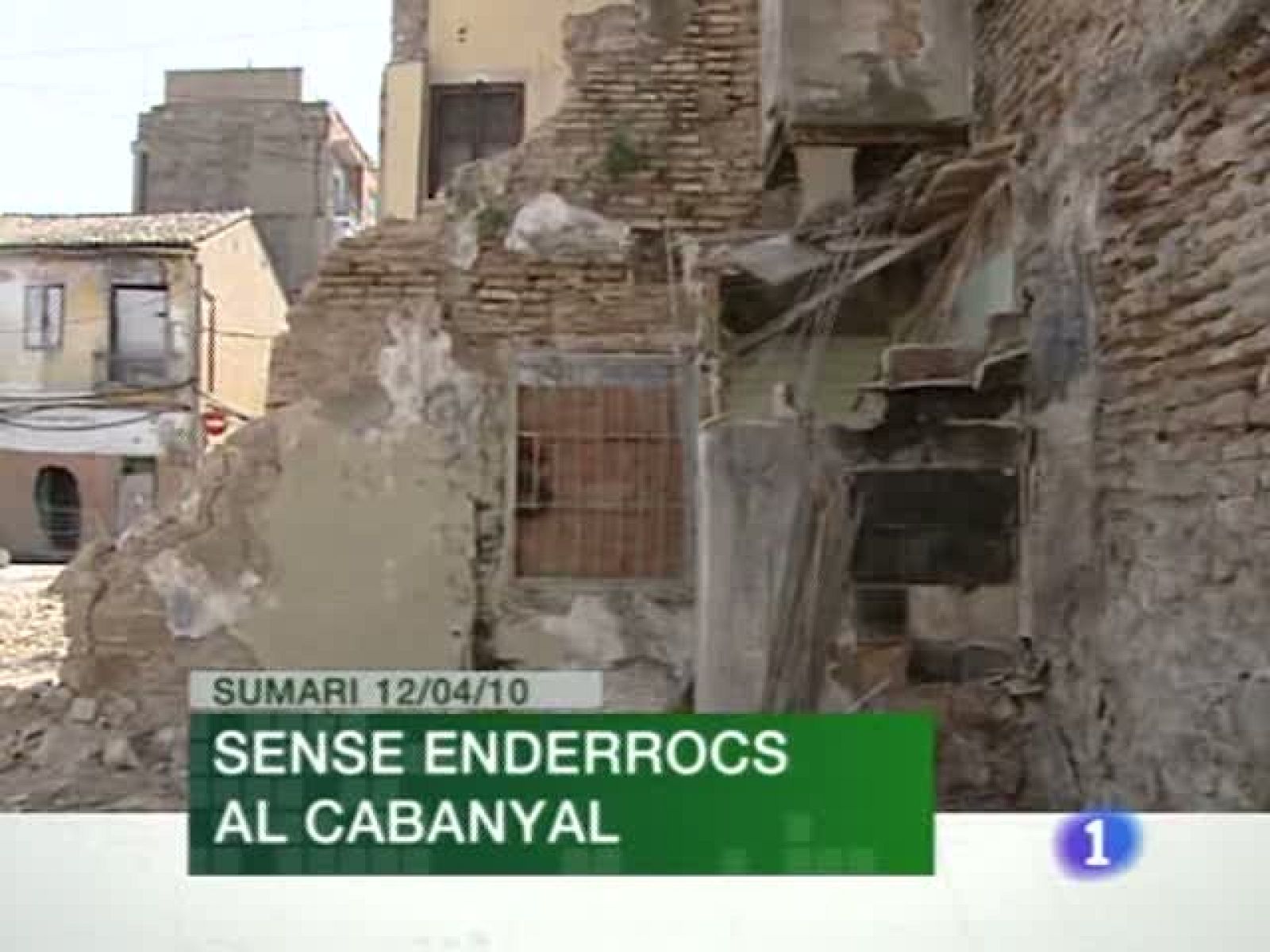 L'Informatiu. Informativo Territorial de la C. Valenciana (12/04/10).