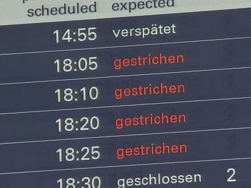 Problemas aéreos en Alemania, un punto de conexión para otros muchos países | Ver
