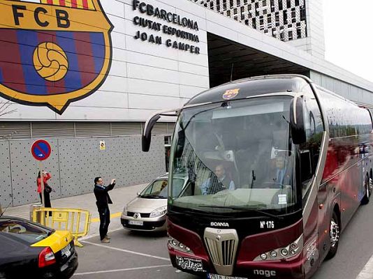 Champions League - El Barça pone el autobús
