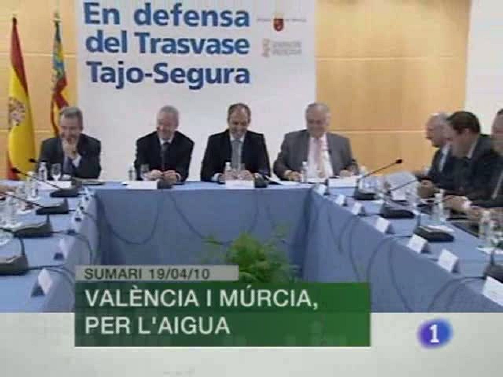 L'Informatiu. Informativo Territorial de la C. Valenciana (19/04/10)